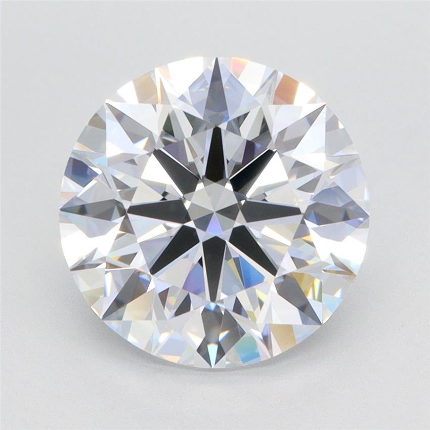 4.03ct D VVS1 Rare Carat Ideal Cut Round Lab Grown Diamond
