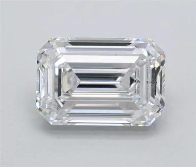 1.09ct D VS2 Rare Carat Ideal Cut Emerald Lab Grown Diamond