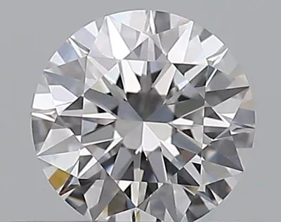 0.32ct E FL Rare Carat Ideal Cut Round Diamond
