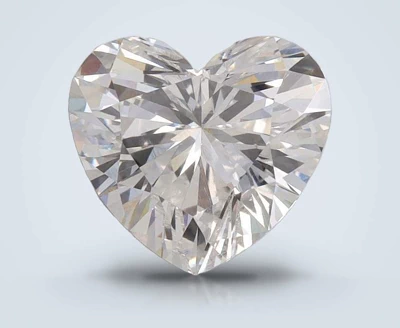 1.57ct E VVS2 Rare Carat Ideal Cut Heart Lab Grown Diamond