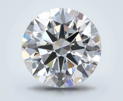 4.00ct F VVS2 Rare Carat Ideal Cut Round Lab Grown Diamond
