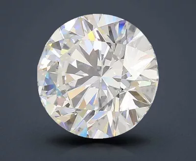 3.42ct F VS1 Rare Carat Ideal Cut Round Lab Grown Diamond