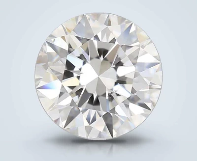 3.01ct F SI1 Rare Carat Ideal Cut Round Diamond