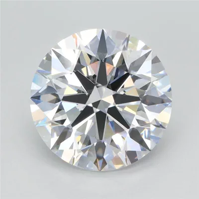 4.16ct D VVS2 Rare Carat Ideal Cut Round Lab Grown Diamond