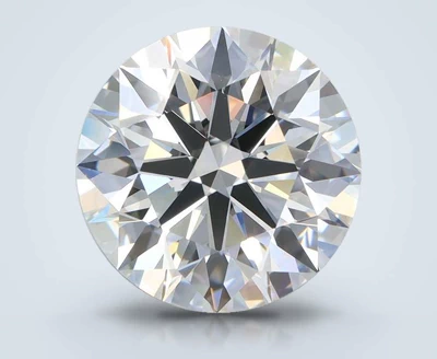 4.16ct D VVS2 Rare Carat Ideal Cut Round Lab Grown Diamond