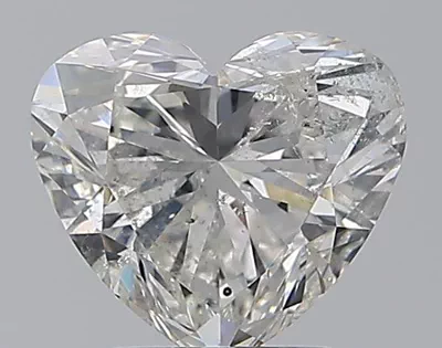 2.00ct G SI2 Rare Carat Ideal Cut Heart Diamond