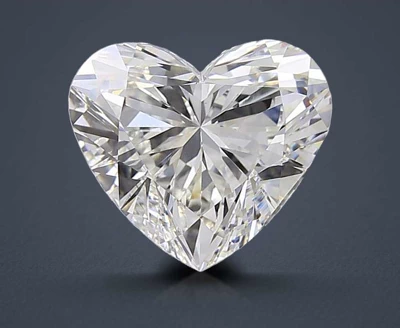 5.08ct G VVS2 Rare Carat Ideal Cut Heart Lab Grown Diamond