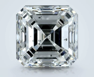 2.51ct H SI2 Very Good Cut Asscher Diamond