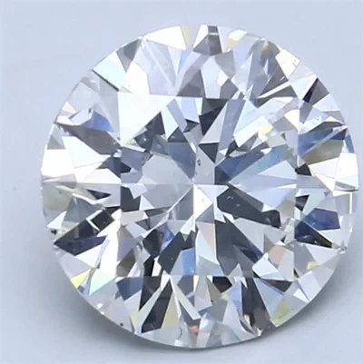 3.20ct F SI2 Rare Carat Ideal Cut Round Diamond