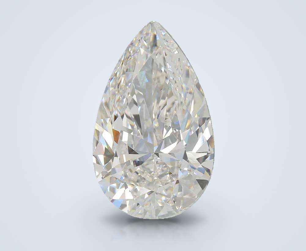 15.08ct F VVS2 Rare Carat Ideal Cut Pear Lab Grown Diamond