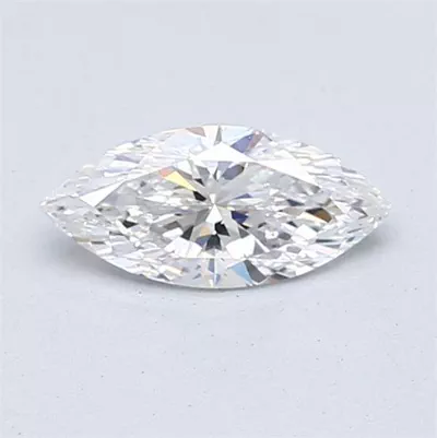 0.53ct D SI2 Rare Carat Ideal Cut Marquise Diamond