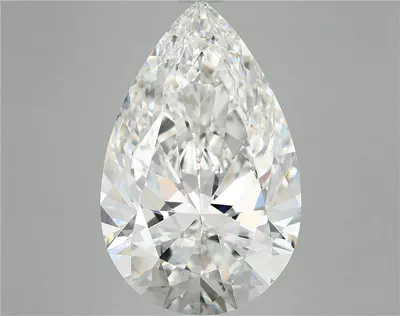 10.55ct F VVS2 Rare Carat Ideal Cut Pear Lab Grown Diamond