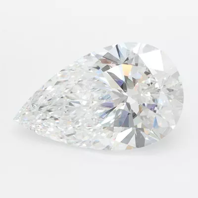 2.25ct E VVS1 Rare Carat Ideal Cut Pear Lab Grown Diamond