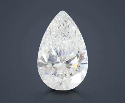 2.25ct E VVS1 Rare Carat Ideal Cut Pear Lab Grown Diamond