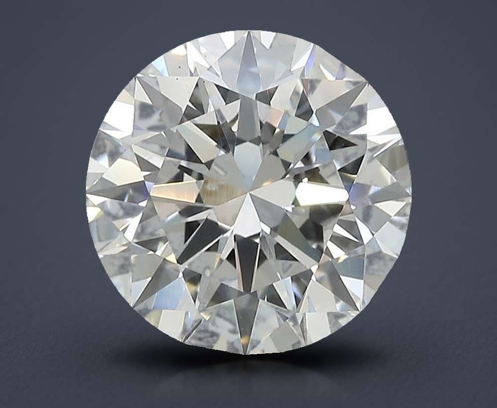 4.11ct E VS2 Excellent Cut Round Lab Grown Diamond