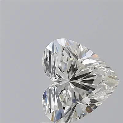 3.03ct I VS2 Rare Carat Ideal Cut Heart Diamond