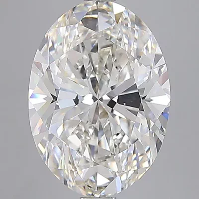 9.03ct H VS1 Rare Carat Ideal Cut Oval Lab Grown Diamond