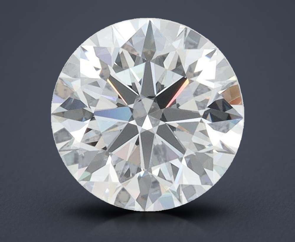2.04ct D VVS1 Rare Carat Ideal Cut Round Lab Grown Diamond