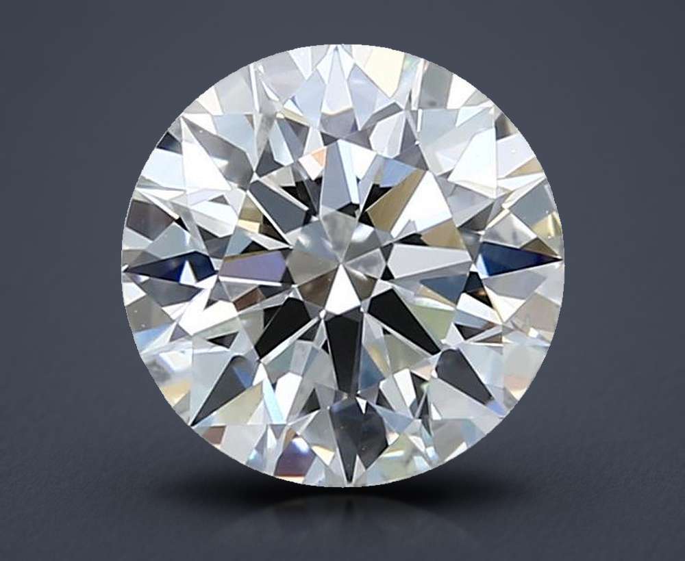 2.05ct F VVS2 Rare Carat Ideal Cut Round Lab Grown Diamond