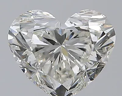 2.01ct J SI2 Rare Carat Ideal Cut Heart Diamond