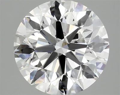 3.10ct F SI1 Excellent Cut Round Lab Grown Diamond