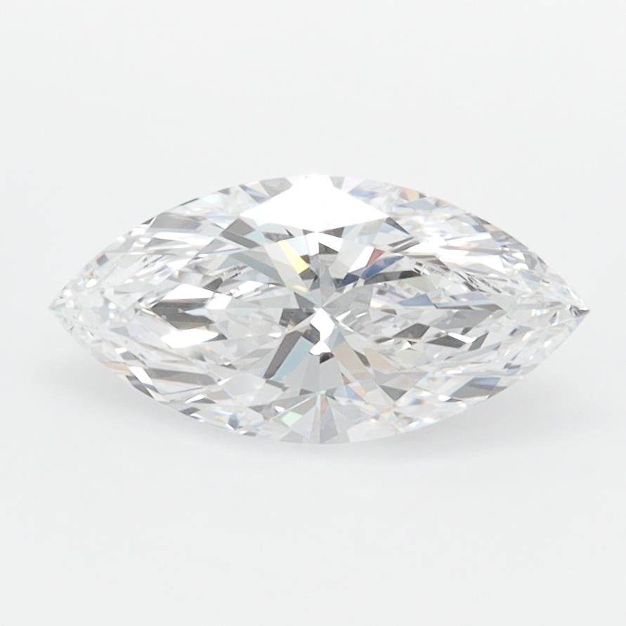 1.09ct D VVS1 Rare Carat Ideal Cut Marquise Lab Grown Diamond