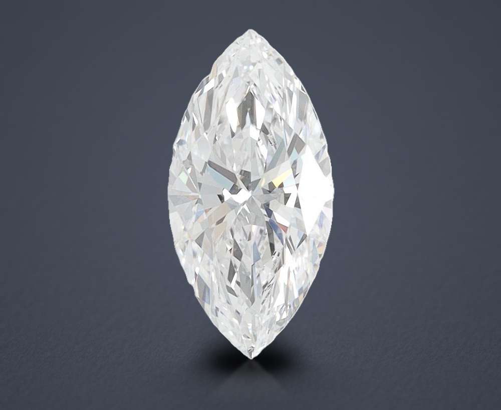 1.09ct D VVS1 Rare Carat Ideal Cut Marquise Lab Grown Diamond