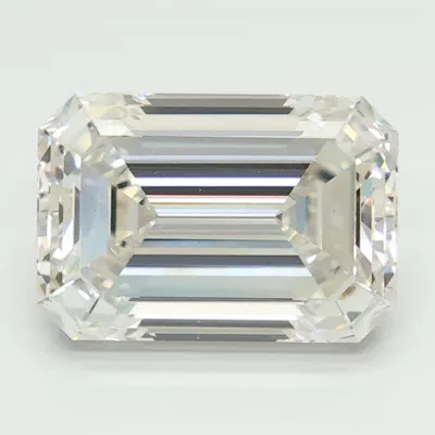 4.03ct G VS1 Rare Carat Ideal Cut Emerald Lab Grown Diamond