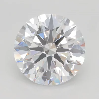 3.76ct E VVS1 Rare Carat Ideal Cut Round Lab Grown Diamond