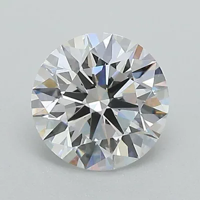 1.09ct D IF Rare Carat Ideal Cut Round Lab Grown Diamond