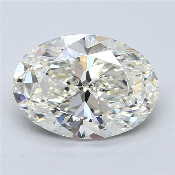 4.02ct J VS1 Rare Carat Ideal Cut Oval Diamond