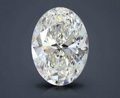 4.02ct J VS1 Rare Carat Ideal Cut Oval Diamond
