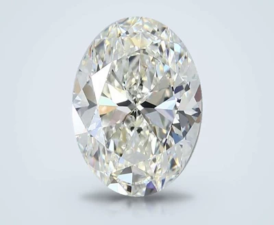 4.02ct J VS1 Rare Carat Ideal Cut Oval Diamond