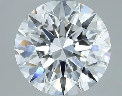 2.50ct D SI1 Rare Carat Ideal Cut Round Diamond