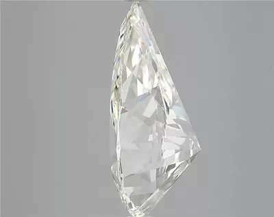 5.05ct I VS1 Rare Carat Ideal Cut Pear Diamond