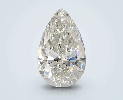 5.07ct F VS1 Rare Carat Ideal Cut Pear Lab Grown Diamond