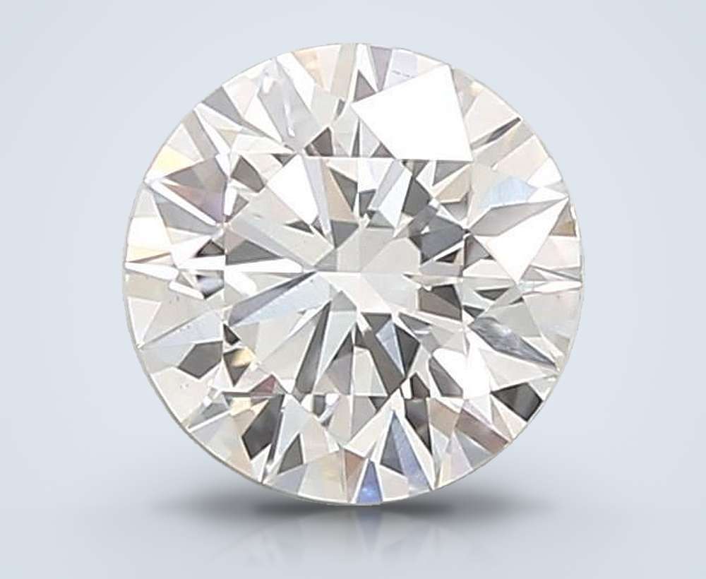 1.27ct F VS2 Rare Carat Ideal Cut Round Lab Grown Diamond