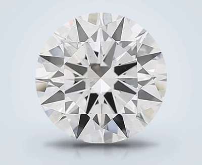 2.38ct E SI1 Rare Carat Ideal Cut Round Lab Grown Diamond