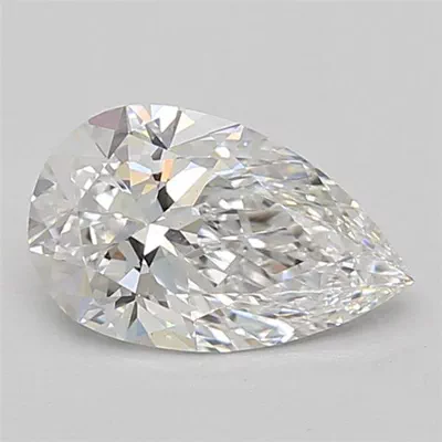 1.39ct D VS1 Rare Carat Ideal Cut Pear Lab Grown Diamond