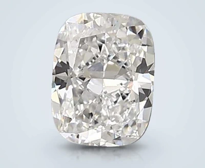 0.92ct D VVS2 Rare Carat Ideal Cut Cushion Lab Grown Diamond