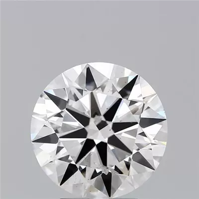 3.54ct J VS2 Rare Carat Ideal Cut Round Lab Grown Diamond