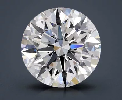 0.91ct D FL Rare Carat Ideal Cut Round Diamond