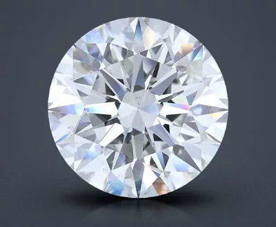 11.03ct H VS2 Rare Carat Ideal Cut Round Diamond