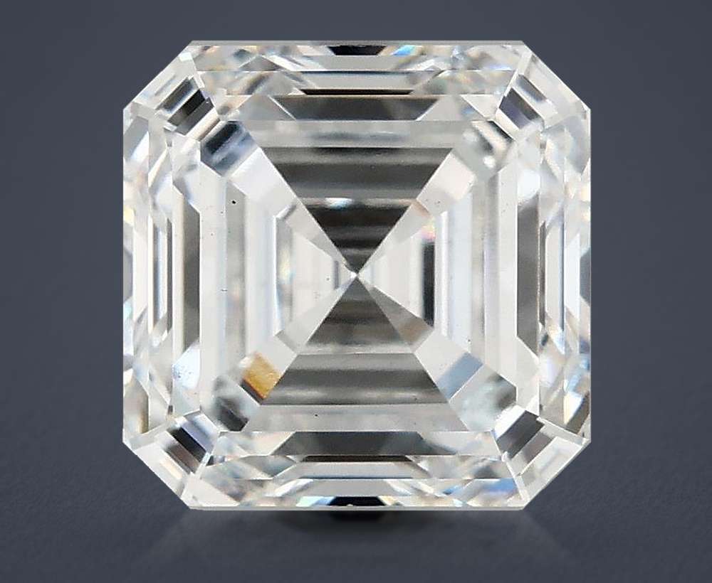4.02ct E VS1 Excellent Cut Asscher Lab Grown Diamond