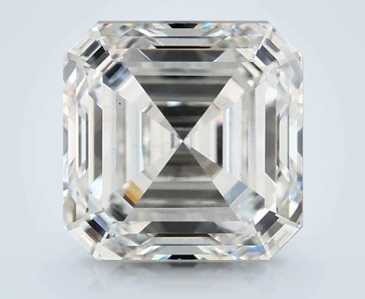 4.02ct E VS1 Excellent Cut Asscher Lab Grown Diamond