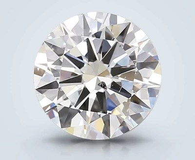 3.00ct D SI2 Excellent Cut Round Lab Grown Diamond