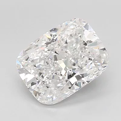 2.53ct E VVS2 Rare Carat Ideal Cut Cushion Lab Grown Diamond