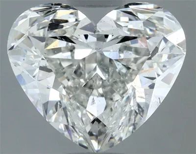 2.01ct G SI1 Rare Carat Ideal Cut Heart Diamond
