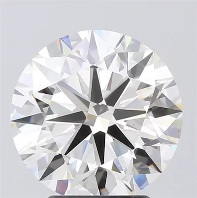 3.32ct H VS1 Ideal Cut Round Lab Grown Diamond