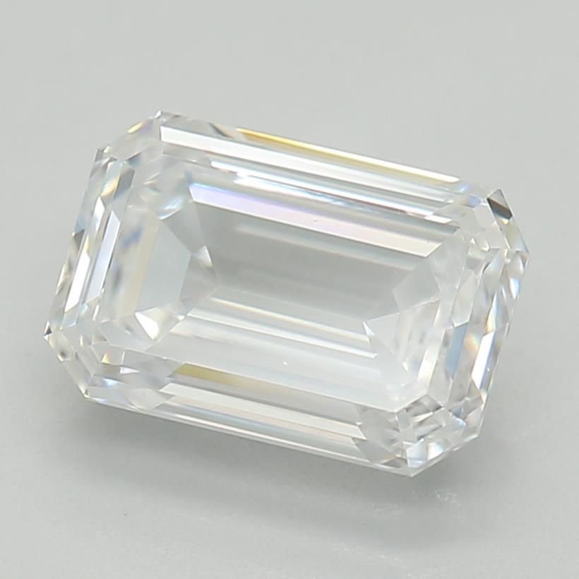 1.07ct D VVS1 Excellent Cut Emerald Lab Grown Diamond